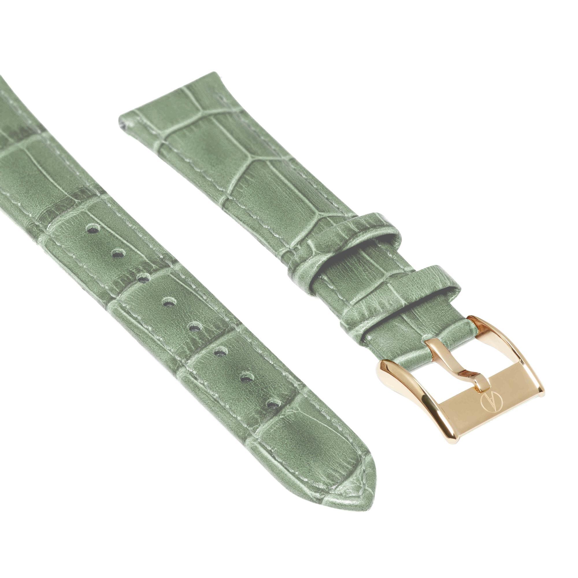 Accurist Everyday Ladies Sage Leather 16mm Strap